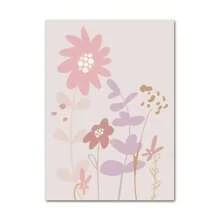 1 st Botanische Pastel Blad Lente Bloem Schattige Madelief Muurkunst Canvas Schilderij Posters En Prints Muurfoto's Voor Woonkamer Boho Woondecoratie Geen Lijst