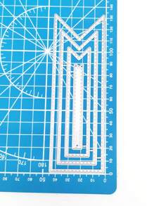 Geometric Bookmark Tag Metal Cutting Dies Die-Cut For Photo Album Card Making, DIY Handmade Scrapbook Crafts Stencil