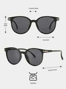 4 件装时尚眼镜适合青少年，时尚适合日常户外佩戴 - 彩色 - 查看 4