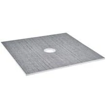 SKYSHALO Shower Curb Kit, 60"X38"/  36"X36"/48"X72"/ 72"X72" Shower Pan Kit With 6.3" Offset Drain Or Central Drain, Lightweight EPS Shower Installation Kits With 2 Waterproof Cloths, Shower Pan Slope Sticks Fit For Bathroom