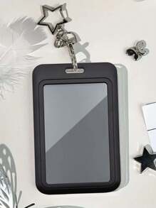 Móc khóa hình ngôi sao màu đen, có thể dùng làm phụ kiện trang trí túi xách, móc chìa khóa, đựng thẻ ID, thẻ thành viên, thẻ giao thông, ảnh, thẻ địa chỉ, thẻ ra vào, có chức năng bảo vệ. Thích hợp sử dụng hàng ngày, trang trí hoặc làm quà tặng cho bạn bè, gia đình, người yêu. Lý tưởng cho Ngày Valentine, sinh nhật, Ngày của Mẹ, hoặc dịp tựu trường. - màu đen - Xem 12