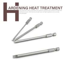 50pc Magnetic Screwdriver Bit Set Extra Long Drill Security Bit Set With Case UK - Silver - View 8