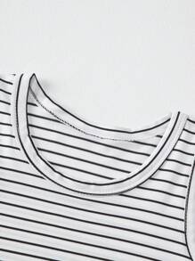 2pcs/Set Young Boy Sleeveless Undershirt Tops, Lightweight Summer Outdoor Sports Running Top, Size 4-12 Years Old