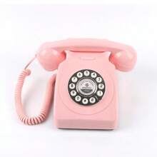 Libro de visitas con audio para bodas, libro de visitas con estilo retro clásico para bodas, sin función de llamada - Rosa - Ver 2