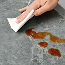 20PCS Self-Adhesive Black Marble PVC Cladding Wall Panels For Kitchen Bathroom Carnival Home Sticker - Gris Claro - Ver 6