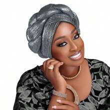 1pc Polyester Bandana Headwrap Cap, For African, Or Any Occasion, Suitable For All Seasons