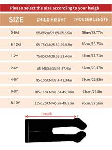 2件装女童连裤袜，轻薄春秋季婴儿打底裤，婴儿踩脚袜，儿童连体衣 - 彩色 - 查看 2