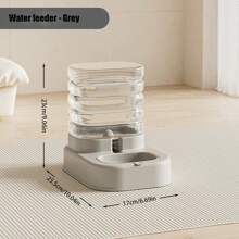 1 st. Automatische kattenliefhebber en kattenmoeder houden van hondenliefhebber en hondenmoeder houden van watervoederbak, grote capaciteit geschikt voor thuis katten-/hondenliefhebber cadeau en hond-/kattenmoeder houden van huisdiervoeding