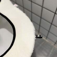 1 件可洗马桶座套，冬季保暖马桶垫，老人儿童防滑浴室必需品，家庭和酒店使用卡通熊掌可爱马桶座垫易于拆卸温暖防滑母亲节礼物 - toilet seat - 查看 4