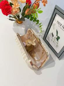 Women's Bags>Wallets>Double And Triple Wallets WT168-129 - Rượu sâm banh - Xem 6