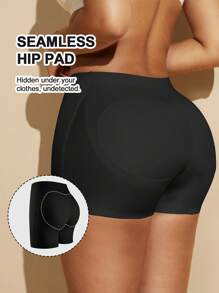 1pc Women Slimming Waist Seamless Butt Lift Shapewear Padded Dress Enhancer Body Shaper, Christmas Dress Undergarment Tummy Control Flat Belly Sheath Pants Underwear Shorts Lingerie Briefs Waist Trainer Buttocks Padding Fake Pad Hip Shaper