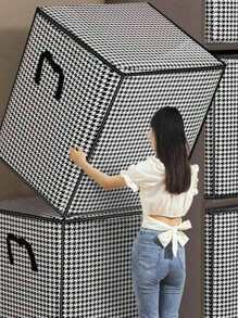 1 szt. Torba do przechowywania w szafie z tkaniny, duża pojemność z materiału włókninowego, zamykana na suwak, organizer na pościel, ubrania, wodoodporne dekoracje, dekoracje festiwalowe, dekoracje pokoju, dekoracje domowe, dekoracje sypialni