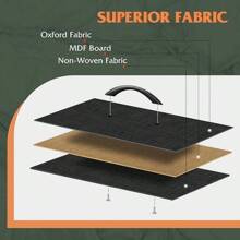 WLIVE Night Stand, Small 2 Drawer Dresser, Nightstand With Fabric Bins For Bedroom, Closet, Dorm, Rustic Brown Wood Grain Print, 11.8" D X 15.7" W X 20.9" H