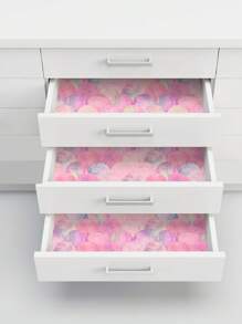 Pink Arc Peel And Stick Wallpaper, Waterproof, Removable, Room Decor Wall Sticker, Wall Mural, Home Decor, Wall Art, Wall Decor, 17.7*118.1inch - Nhiều màu - Xem 10