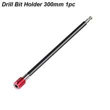 Hex Drill Bit Holder Extension Magnetic Extra Long Shank Hexagon Quick Release Driver 1/4inch Bar Attachment Adapter Rod Extender 300mm Hand Tool,Tool Accessories