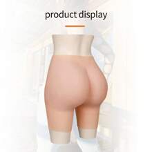 1 pieza Bragas de realce gluteal sin costuras de silicona - Elevación instantánea, adelgazante de cintura, moldeador de glúteos y caderas para mujeres - Cómodo, acolchado, con insertos de silicona