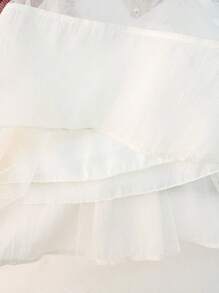 Girls Spring Tulle Dress, Infant/Baby Girl Fashionable Mesh Dress For Spring