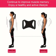 ComfortFit Posture Corrector For Men & Women - Adjustable, Breathable Orthopedic Brace - Seamless Upper Back, Spine, Neck & Shoulder Support - Ideal For Daily Wear, Clavicle Stabilization - Promotes Healthy Posture, Prevents Slouching
