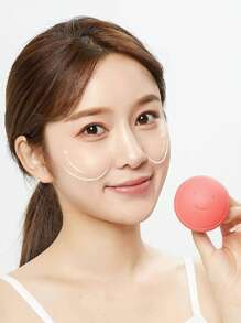 1 pieza / 2 piezas Herramienta de elevación facial en forma de V, ejercitador de músculos para levantar el mentón y eliminar arrugas, elevador facial de silicona en forma de V, para uso doméstico de elevación facial y eliminación de líneas de expresión