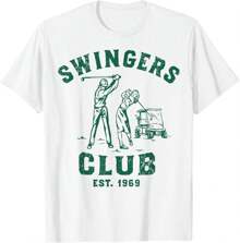 Swing Ers Club Funny Sarcastic Golfing Graphic T-Shirt