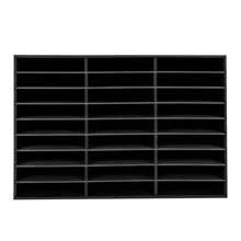 YUNRUX 27 Compartments Letter Tray Document Tray File Folder Paper Tray Desk Cabinet Literature Organizer