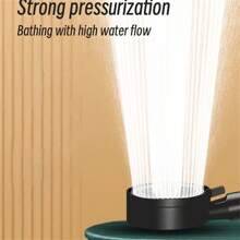 1 Set Adjustable 5 Mode Handheld Shower Head, Shower Hose, Shower Holder, Bathroom Shower Combo, Luxury Bathing Experience Bathroom Accessories Bathroom Tools - Multicolor - View 11