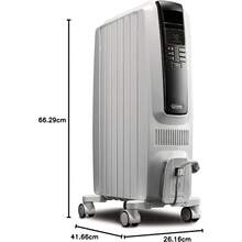 DeLonghi - Calentador de espacio con radiador lleno de aceite. - 1 - Ver 7