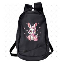 1pc/2pcs/3pcs Easter Rabbit Bunny Patches Pattern Iron On Transfer Stickers For T-Shirts Sweatshirts Jeans Bag Clothing Accessories Masks Jeans And Backpacks Hats Pillows - Washable And Long-Lasting