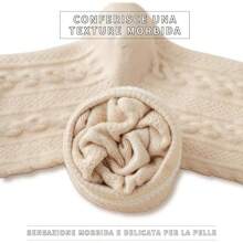 Kryzvox Women Thermal Socks 5 Pack, Soft Wool Sock Above Ankle For Ladies Bootie Trouser Size 4-7, Gift - Gold - View 7