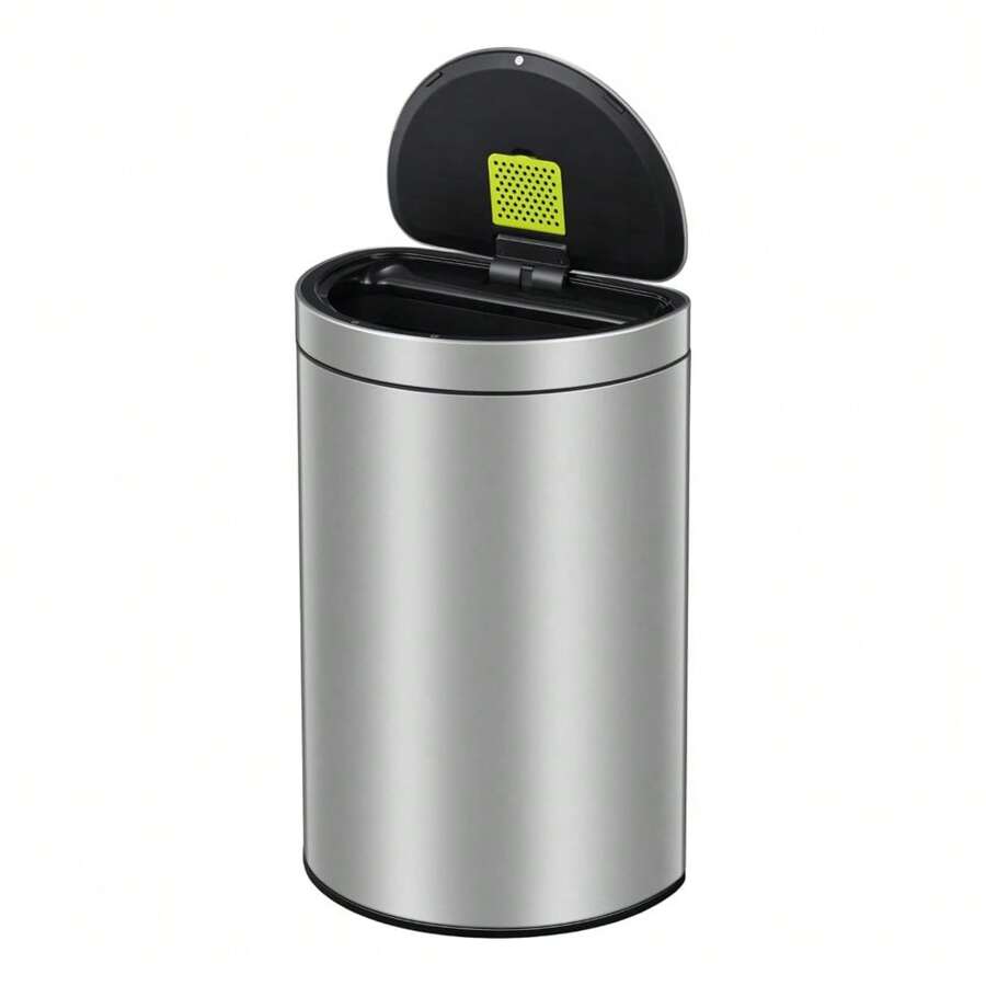 EKO Mirage Bote de basura 47L, bote de basura cocina, acero inoxidable, bote de basura inteligente, sensor automático, botes de basura, cierre suave, bote basura cocina - 1 - Ver 1