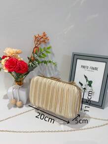 Women Evening Bags - 金色 - 查看 3