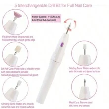 5 In 1 Electric Mini Nail Art Machine Grinder Professional Polisher Portable Nail Art Tools Set
