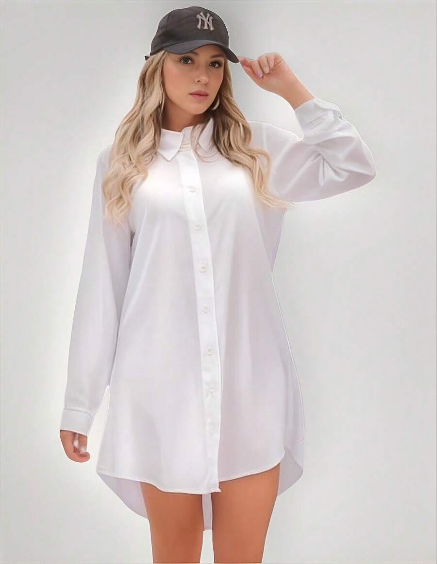 Women Blouses - 白色 - 查看 1