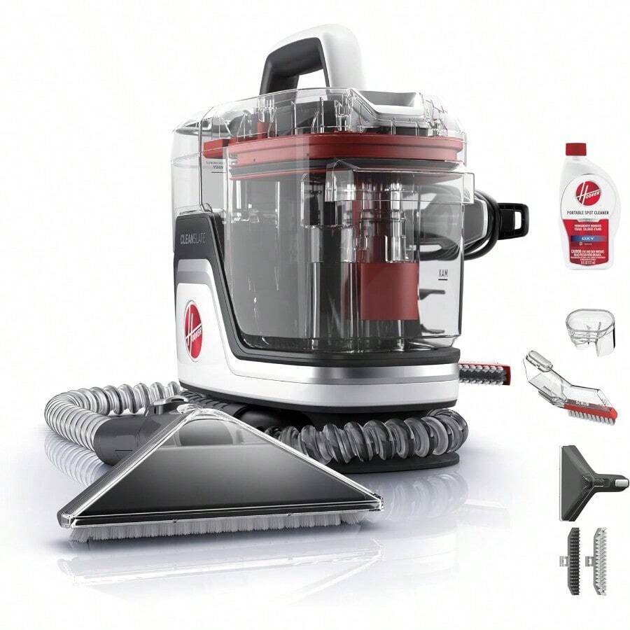 Hoover CleanSlate Plus FH14050 - Limpiador de manchas para alfombras y tapicería, portátil, color blanco - 1 - Ver 1