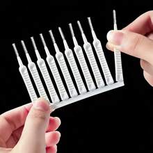 Shower Nozzle Gap Cleaning Tool, Bathroom And Toilet Nozzle Gap Cleaning Tool, Reusable Home Cleaning Product, Household Appliance And Phone Sound Hole Cleaning Tool - Multicolor - View 6