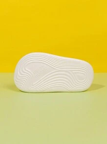 Cute Baby Plain Minimalist Style Summer Beach Sandals - White - View 9