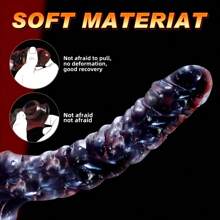Penis Sleeve Sex Toys, 1pc TPE Elastic Cock Sleeve Sheath Penis Ring, Reusable Realistic Dildo Penis Sleeve, Adult Male Sex Toys For Men Couple
