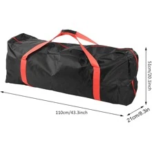 1 szt. 100L torba do przechowywania skutera elektrycznego, składana torba do noszenia w ręku ze wzmocnionym paskiem na ramię, wodoodporny zagęszczony materiał płócienny, duża torba podróżna, torba do załadunku, torba weekendowa, lekka torba podróżna do przechowywania, akcesoria do skutera M365, przenośny organizer, artykuły do załadunku i transportu, Ebag na kemping z noclegiem, podróże, dojazdy