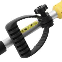 Rainaut Electric Rototiller Garden Cordless Tiller Soil Cultivator Tilling Rechargeable The Best Gift/Present For Family&Friends Happy Christmas - Yellow - View 11