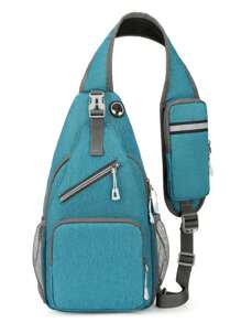 Waterproof Shoulder Bag Men's Crossbody Casual Messenger Bag Hiking, Running, Cycling, Touring, Traveling, Crossbody Bag, Roomy, Suitable For Men, Versatile Crossbody For Outdoor Adventure And Work New Life Items For Students Men Essentials Side Bag Graduation School Supplies Mobile Phone Bag Hiking Accessories Pouch