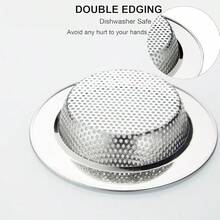 Summer Must-Have,2025 Best SellerKitchen Sink Strainer Stainless Steel, LASSHSWA Kitchen Sink Drain Strainer, Sink Strainers For Kitchen Sinks With Large Wide Rim 4.5" Diameter (2 Pack) : Tools & Home Improvementtrapeador Para Piso,Productos De Limpieza,Cleaning Supplies,Gardening Supplies - 2 GÓI - Xem 3