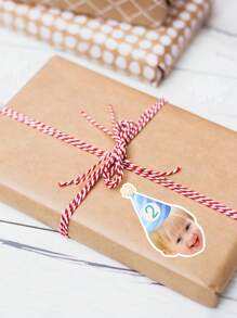 100 piezas de etiquetas autoadhesivas con código QR de corte a troquel personalizado, de tamaños múltiples de 8*4 cm, etiquetas adhesivas personalizadas con logotipo, pegatinas de vinilo personalizadas, etiquetas personalizadas, pegatinas de código QR personalizadas - 8*4cm - Ver 6