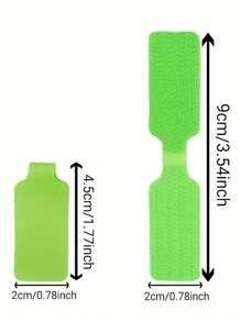 20pcs Reusable Vibrant Colorful Cable Ties - Easy To Manage And Identify Wire Solution With Self-Adhesive Labels For Electronics And Computers, No Batteries Required, Adjustable, Ideal For Home And Office Organization