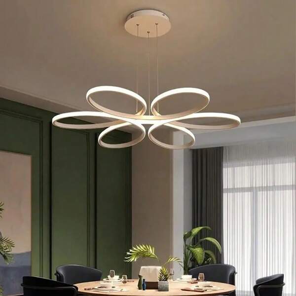 Lámpara colgante minimalista moderna de LED, decoración del hogar, lámparas colgantes retro con luz blanca/cálida, lámparas colgantes de aluminio, decoración de lujo para el hogar para restaurante, cafeterías, sala de estar, isla de cocina, dormitorio, iluminación interior, lámpara colgante, decoración sencilla, decoración de lujo para entrada, cuarto de abrigo, sala de exposiciones, escaleras, oficina moderna, vestíbulo interior