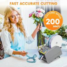 Ribbon Cutting Machine, Automatic Tape Dispenser, 999mm Precision Cut, Ideal For Shipping, Schools, Restaurants, Business & Home - 1 - Xem 7