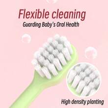 4 件装儿童牙刷，软毛手动口腔清洁牙刷，适合 6-12 岁儿童 - 混色 - 查看 4