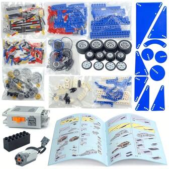 396+ pièces STEM Robot, jeu de construction 9686, kit de construction mécanique Technic avec engrenages, briques d'ingénierie éducatives MOC, cadeau créatif pour les 14+ ans, en matériau ABS, couleurs variées, modèle d'assemblage