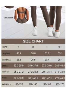 VOYJOY Women Backless Scrunch Butt Jumpsuits One Piece U-Neck Bodycon Leggings Yoga Rompers V-Back Playsuit - Xanh lam Xanh lục - Xem 6