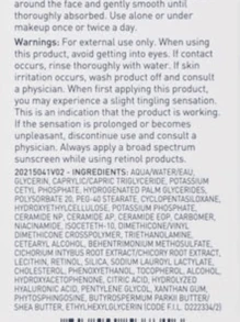 Anti-Aging Retinol Serum With Hyaluronic Acid, Niacinamide & Ceramides | Reduces Fine Lines & Brightens Skin | 1 Oz