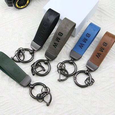 1 件装简约 PU 皮革钥匙扣女士男士汽车钥匙圈链扣钥匙带腰包钥匙圈商务派对珠宝礼品，浴室架子，衣架挂钩，墙画，白色挂钩，黑色，粘性墙挂钩，钱包挂钩墙壁，壁挂，相框挂钩